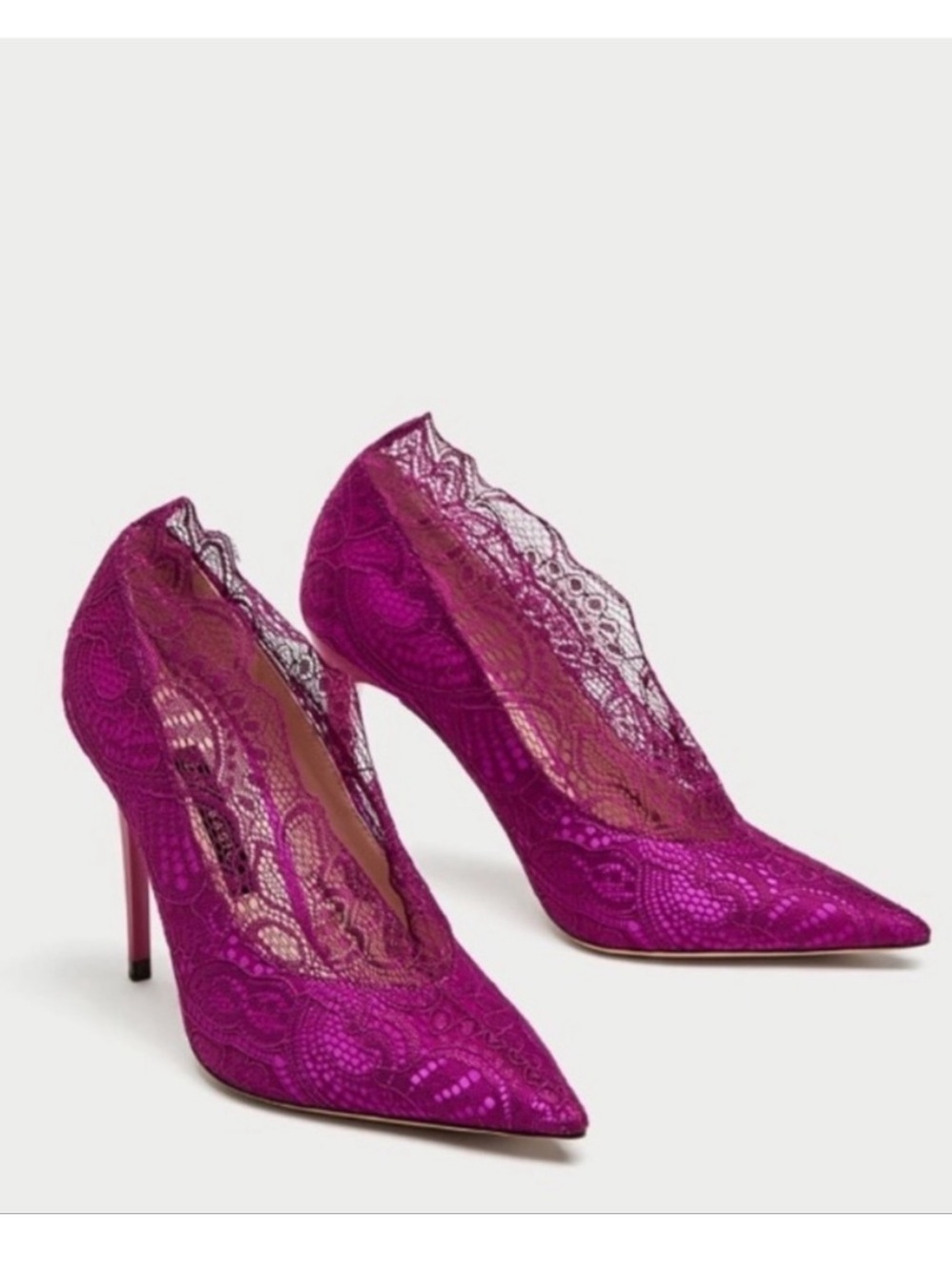Zara Lace Stilettos